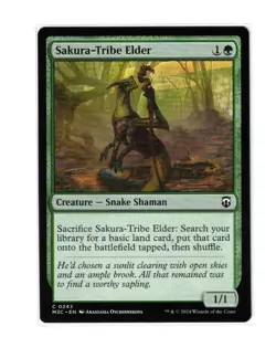 MTG - NM - Sakura-Tribe Elder - Commander: Modern Horizons 3 - 243 - Image 1