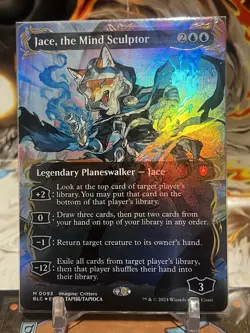 MTG | Jace, the Mind Sculptor (Borderless) (✨Raised FOIL✨) [Bloomburrow] - Image 1