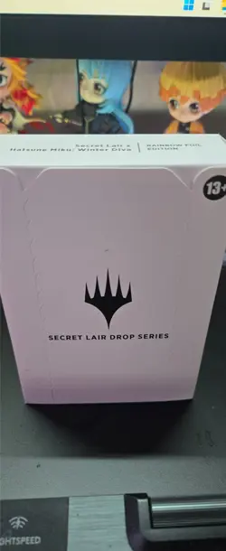 2025 SUPER DROP - SECRET LAIR X HATSUNE MIKU: WINTER DIVA EN FOIL EDITION - Image 1