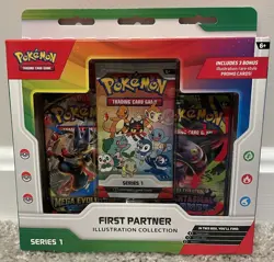 Pokemon First Partner Illustration Collection Series 30th Anniversary BRAND NEW - Image 1