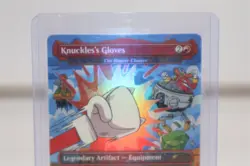 Knuckle's Gloves (The Reaver Cleaver) 2095 Secret Lair Sonic Rainbow Foil - Image 2