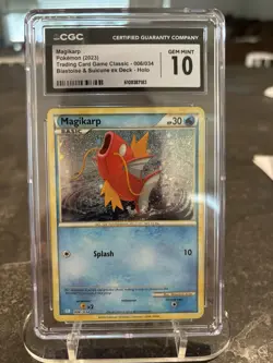 Pokemon Magikarp Classic 006/034 Holo CGC 10 GEM MINT - Image 1