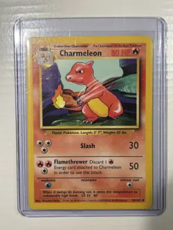 Charmeleon Pokemon card 1999 base set 24/102 Mint Condition - Image 1