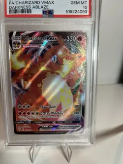 Charizard VMAX PSA 10 Darkness Ablaze 020/189 Pokemon TCG Gem Mint - Image 2