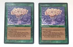 (2) MTG Magic the Gathering Fallen Empires Fungal Bloom NM or better - Image 1
