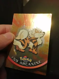 Carta Pokemon Topps Arcanine #59 Silver Holo Foil Ita Excellent - Image 2