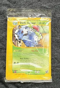 Dark Ivysaur 6/9 2003 Best of Game Promo SEALED PACK Rare WOTC Pokemon - Image 1