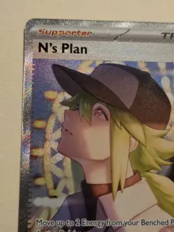 N's Plan 170/086 Sv: Black Bolt SIR Holo Special Illustration Rare Pokemon TCG - Image 3