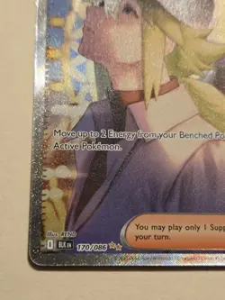 N's Plan 170/086 Sv: Black Bolt SIR Holo Special Illustration Rare Pokemon TCG - Image 4