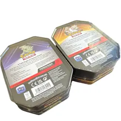 Pokemon TCG Triple Whammy Tins Slaking & Tyranitar - 2 sealed tins - Image 4
