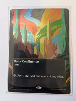 Mana Confluence (0160) (Borderless) (Galaxy Foil) Edge of Eternities: Stellar... - Image 1