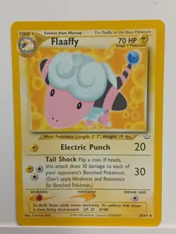 2001 Pokemon Neo Revelation Flaaffy #28/64 - Image 1