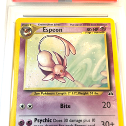 2001 Pokemon "Espeon" Holo P.M. Neo Discovery #1 NM-MT PSA 8 - Image 3