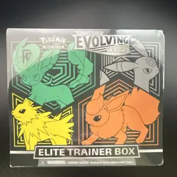 Pokemon Sword & Shield Evolving Skies Elite Trainer Box Booster DAMAGED - Image 1