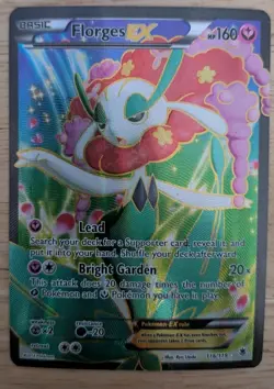Florges EX 116/119 XY Phantom Forces NM Pokemon - Image 1