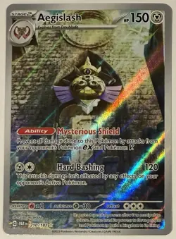 Aegislash Pokemon (2023) Paradox Rift 210/182 Near Mint - Image 1