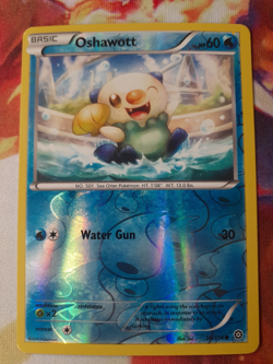Oshawott 30/114 Reverse Holo - 2016 Steam Siege - Pokemon TCG NM - Image 1