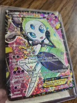 Pokemon TCG Meloetta EX Full Art Ultra Rare RC25/RC25 Holo LP Excellent - Image 3