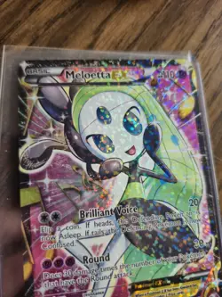 Pokemon TCG Meloetta EX Full Art Ultra Rare RC25/RC25 Holo LP Excellent - Image 4