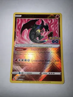 Radiant Charizard 11/78 Pokemon Go NM - Image 1