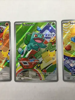 POKEMON FIRST PARTNER ILLUSTRATION COLLECTION MEP CHARMANDER BULBASAUR SQURITLE - Image 3