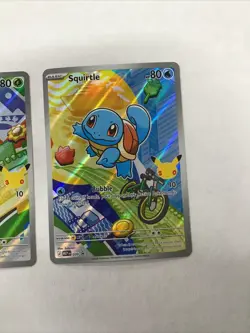 POKEMON FIRST PARTNER ILLUSTRATION COLLECTION MEP CHARMANDER BULBASAUR SQURITLE - Image 4