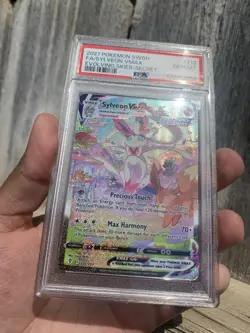 Pokemon TCG Sylveon Vmax PSA 10! Evolving Skies 212/203 Secret Rare - Image 2