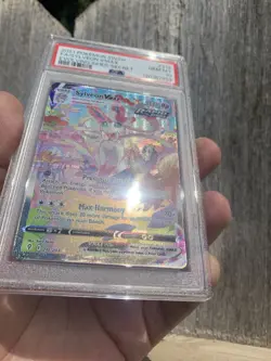 Pokemon TCG Sylveon Vmax PSA 10! Evolving Skies 212/203 Secret Rare - Image 3