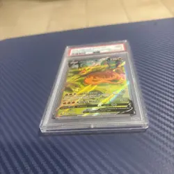 2022 POKEMON SWSH BLACK STAR PROMO 260 FULL ART/CHARIZARD V PSA 9 - Image 4