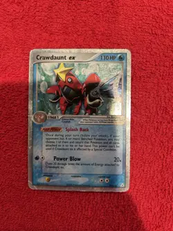 Crawdaunt EX 99/110 Pokemon Holon Phantoms 2006 MP - Image 2