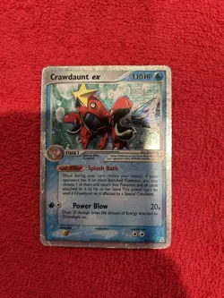 Crawdaunt EX 99/110 Pokemon Holon Phantoms 2006 MP - Image 3