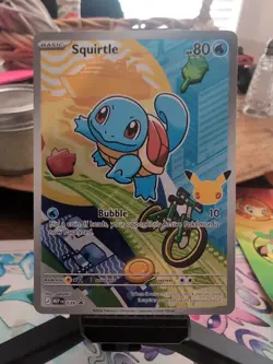 Squirtle Pokemon MEP 039 First Partner Illustration Rare Promo - Image 1