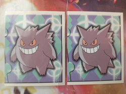 1999 Pokemon Gengar #187 Merlin Sticker LP-NM - Image 2