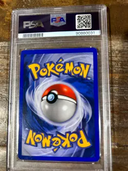 POKEMON 2001 Promo MISDREAVUS Black Star Pokemon League #39 PSA 8 RARE - Image 2