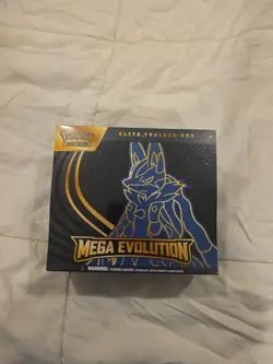 Pokemon Mega Evolution Lucario ETB ME01 FACTORY SEALED - Image 1