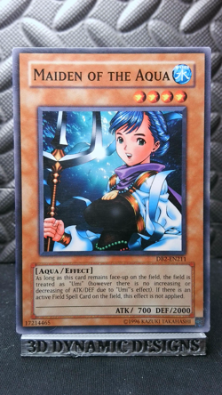 | Yugioh Maiden of the Aqua DB2-EN211 Common Dark Beginning 2 LP 🔥 | - Image 1