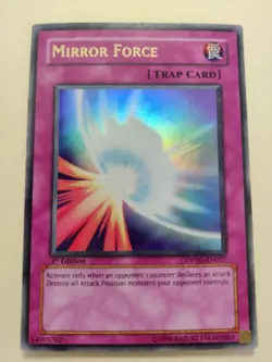 Yugioh! Mirror Force DPYG-EN027 Ultra Rare 1st Ed LP - Image 2