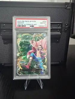 2025 One Piece OP13-Carrying on His Will - Smoker OP10-030 SP Alt Art - PSA 10 - Image 1