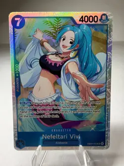Nefeltari Vivi EB04-025 SR Foil One Piece The Azure Sea's Seven - Image 1