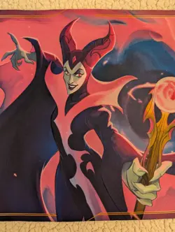 Disney Lorcana Maleficent Biding Her Time Playmat US Print - Image 3