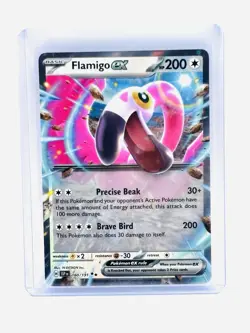 Flamingo Ex 160/191 Double Rare Holo Pokemon TCG Surging Sparks Card MT - Image 1