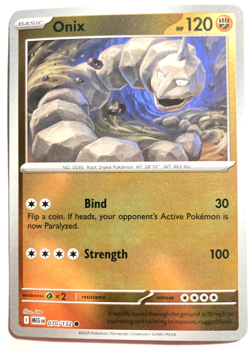 Pokemon Onix! + FREE extra Rare card! - Image 1