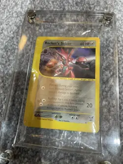 Pokemon TCG English Card Best #4 WoTC Promo Rocket's Scizor Sealed Pack of 8 - Image 2