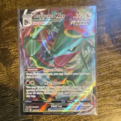 Rayquaza VMAX 101 Crown Zenith Ultra Rare Full Art Holo Pokemon TCG Card 320 HP - Image 1