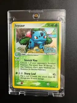 Pokemon TCG Ivysaur EX Crystal Guardians Card 35/100 Reverse Holo Stamped NM - Image 1