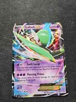 Gallade EX 34/108 Roaring Skies Ultra Rare Pokemon Card - Image 1
