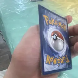 Pokemon Mega Lucario EX Full Art Holo Card 340 HP Aura Jab Mega Brave - Image 3