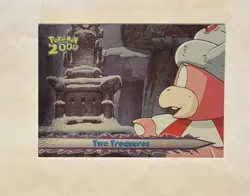 Pokemon 2000 The Movie Promo Card – Two Treasures Holo Foil – Vintage - Image 1