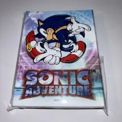 BRAND NEW SONIC ADVENTURE LIMITED RUN TRADING CARD SLEEVES SEGA DREAMCAST PACK - Image 1