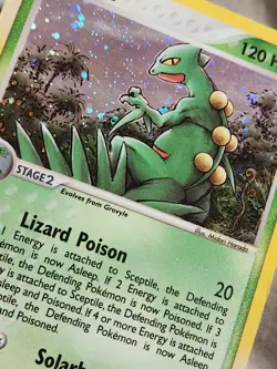 Pokemon TCG Sceptile E-Reader Holo Ruby and Sapphire 11/109 Collect Trade Card - Image 5